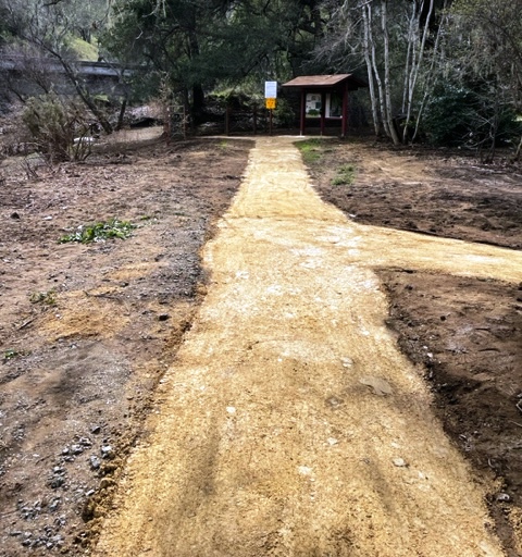 ADA Path repairs completed
